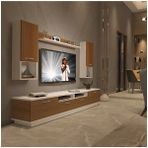 Decoraktiv Trendstyle 5220da Mdf Beyaz Ceviz Tv Ünitesi
