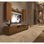Decoraktiv Trendstyle 5220das Naturel Ceviz Slm Tv Ünitesi Tv Sehpası