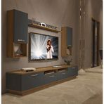 Decoraktiv Trendstyle 5220das Pera Antrasit Mdf Tv Ünitesi Tv Sehpası