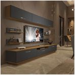 Decoraktiv Trendstyle 8y Mdf Pera Antrasit Tv Ünitesi