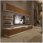 Decoraktiv Trendstyle 8y Slm Beyaz Ceviz Tv Ünitesi