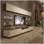 Decoraktiv Trendstyle 8ys Slm Beyaz Ceviz Tv Ünitesi