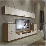 Decoraktiv Trendstyle 9 Mdf Pera Beyaz Tv Ünitesi