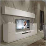 Decoraktiv Trendstyle 9s Mdf Parlak Beyaz Tv Ünitesi