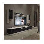 Decoraktiv Trendstyle Beyaz Antrasit 270da Mdf Tv Ünitesi Tv Sehpası