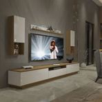 Decoraktiv Trendstyle Beyaz Pera 270das Mdf Tv Ünitesi Tv Sehpası