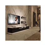 Decoraktiv Trendstyle Beyaz Siyah 220r Slm Tv Ünitesi Tv Sehpası
