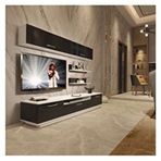 Decoraktiv Trendstyle Beyaz Siyah 5 Mdf Tv Ünitesi Tv Sehpası