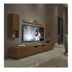 Decoraktiv Trendstyle Naturel Ceviz 270das Slm Tv Ünitesi Tv Sehpası