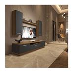 Decoraktiv Trendstyle Pera Antrasit 5d Mdf Tv Ünitesi Tv Sehpası