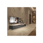 Decoraktiv Trio 200r Mdf Tv Ünitesi Tv Sehpası - Beyaz - Antrasit