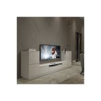 Decoraktiv Trio On2s Mdf Tv Ünitesi Tv Sehpası - Parlak Beyaz