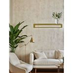 Decoramo Home Gold Dekoratif Modern Duvar Rafı Metal Duvar Rafı Banyo Rafı Ofis Rafı Salon Rafı Petek Üstü Rafı Gold Raf