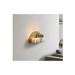 Decoramo Home Modern Duvar Rafı Metal Duvar Rafı Gold Duvar Rafı Banyo Rafı Ofis Rafı Salon Rafı Gold Raf