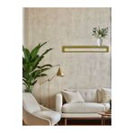 Decoramo Home Modern Duvar Rafı Metal Duvar Rafı Gold Duvar Rafı Banyo Rafı Ofis Rafı Salon Rafı Havluluk
