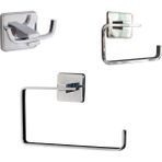 Decordem Banora Infinity Krom 3'lü Premium Banyo Seti