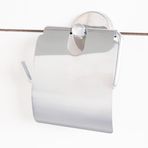 decordem evinizi gülümsetin Banora Runa Kapaklı Tuvalet Kağıtlığı, Paslanmaz Metal, Krom