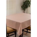 Decorekor astarlı Elyaf Tabanlı Silinebilir Hijyenik Muşamba Pvc Masa Örtüsü 514-58 - Pembe - 140 x 200 cm