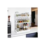 decorelax Ayarlanabilir Raflı 40cm Baharatlık, Organizer, Düzenleyizi Tezgahüstü Banyo, Mutfak, Ofis Model-1 B