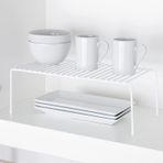 Decorelax Tel Organizer Dolap Depolama Rafı 22X40CM Beyaz