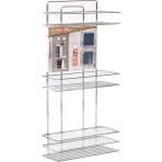 Decorev 5931 Beyaz Üç Katlı Lamalı Kristal Şampuanlık