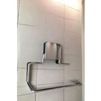decorev Dekoratif Yapıştırmalı Banyo Wc Kağıtlık Askı Krom Pratik Vidasız Montaj Dc-4774