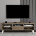 Decorfers Optıma Tv Ünitesi - Ceviz - BEYAZ AYAK