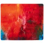 Decorita 10001502073 Renkli Yağlıboya Cam Kesme Tahtası, 29cm x 34cm