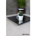 Decorita Ayna Sunum Tepsisi | Füme Ayna | Söz-Nişan Tepsisi | Kare Ayna | 30cm x 30cm