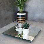 Decorita Ayna Sunum Tepsisi | Söz-Nişan Tepsisi | Kare Ayna | 30cm x 30cm - 1 Adet