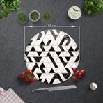 Decorita Black Gold | Cam Kesme Tahtası - Cam Kesme Tablası - 32 cm
