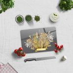 Decorita Buğday Demeti | Cam Kesme Tahtası - Cam Kesme Tablası | - 20 x 30 cm