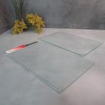 Decorita Cam Kesme Tahtası - Cam Kesme Tablası | 2'li Takım Saydam | 20cm x 30cm