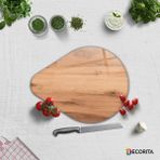 Decorita Cam Kesme Tahtası - Cam Kesme Tablası | Damla Serisi - 2 | 28CM x 36CM - Ahşap - 28 cm x36 cm