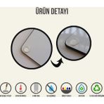 Decorita Cam Kesme Tahtası - Cam Kesme Tablası Düz Renk - Gri 20cm x 30cm - 20 x 30 cm