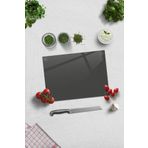 Decorita Cam Kesme Tahtası - Cam Kesme Tablası | Füme Cam | 25cm x 35cm