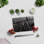 Decorita Cam Kesme Tahtası - Cam Kesme Tablası | Granit Desenli - 20 x 30 cm