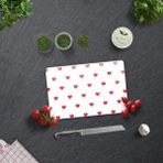 Decorita Cam Kesme Tahtası - Cam Kesme Tablası | Kalp Desenli | 20CM x 30CM - 20 x 30 cm