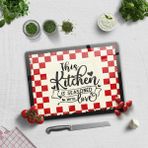 Decorita Cam Kesme Tahtası - Cam Kesme Tablası | Kitchen Love | - 30 x 40 cm