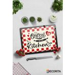 Decorita Cam Kesme Tahtası - Cam Kesme Tablası | Kitchen Queen | 30cm X 40cm