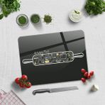 Decorita Cam Kesme Tahtası - Cam Kesme Tablası | Kitchen Tools - Mutfak Gereçleri | 30cm x 40cm - 1 Adet