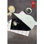 Decorita Kanallı Cam Kesme Tahtası - Cam Kesme Tablası | Black Or White - Kenarı Oval | 25cm x 35cm | Patentli Ürün
