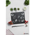 Decorita Kara Tahta Görünümlü | Cam Kesme Tahtası - Cam Kesme Tablası | 29cm x 34cm