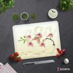 Decorita Krem Orkide | Cam Kesme Tahtası - Cam Kesme Tablası | 30cm x 40cm - 30 x 40 cm