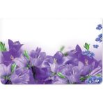 Decorita Mor Çiçek Desenli | Cam Kesme Tahtası - Cam Kesme Tablası | 30cm x 40cm - 30 x 40 cm