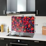 Decorita Mor ve Kırmızı Meyveler | Ocak Arkası Koruyucu | 49.5cm x 76cm - 49,5 x 76 cm