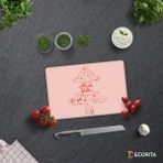 Decorita Mutlu Yıllar | Cam Kesme Tahtası - Cam Kesme Tablası | 20cm x 30cm - 20 x 30 cm