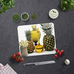 DECORITA Otantik Dekor | Cam Kesme Tahtası (29cm x 34cm)