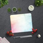 DECORITA Renkli Değişim | Cam Kesme Tahtası (29cm x 34cm)