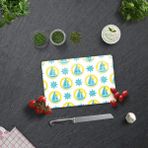 Decorita Yelken Desenli | Cam Kesme Tahtası - Cam Kesme Tablası | - 20 x 30 cm